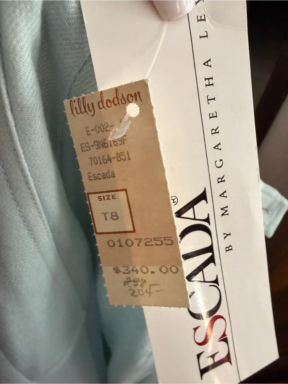 NWT VTG Escada by Margaretha Ley 3Pc Virgin Wool Suit Set